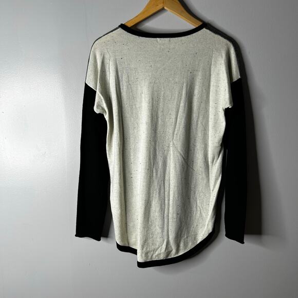 Smartwool Shadow Pine Colorblock Crew Sweater Women’s Medium Merino Wool Layer - Picture 3 of 8